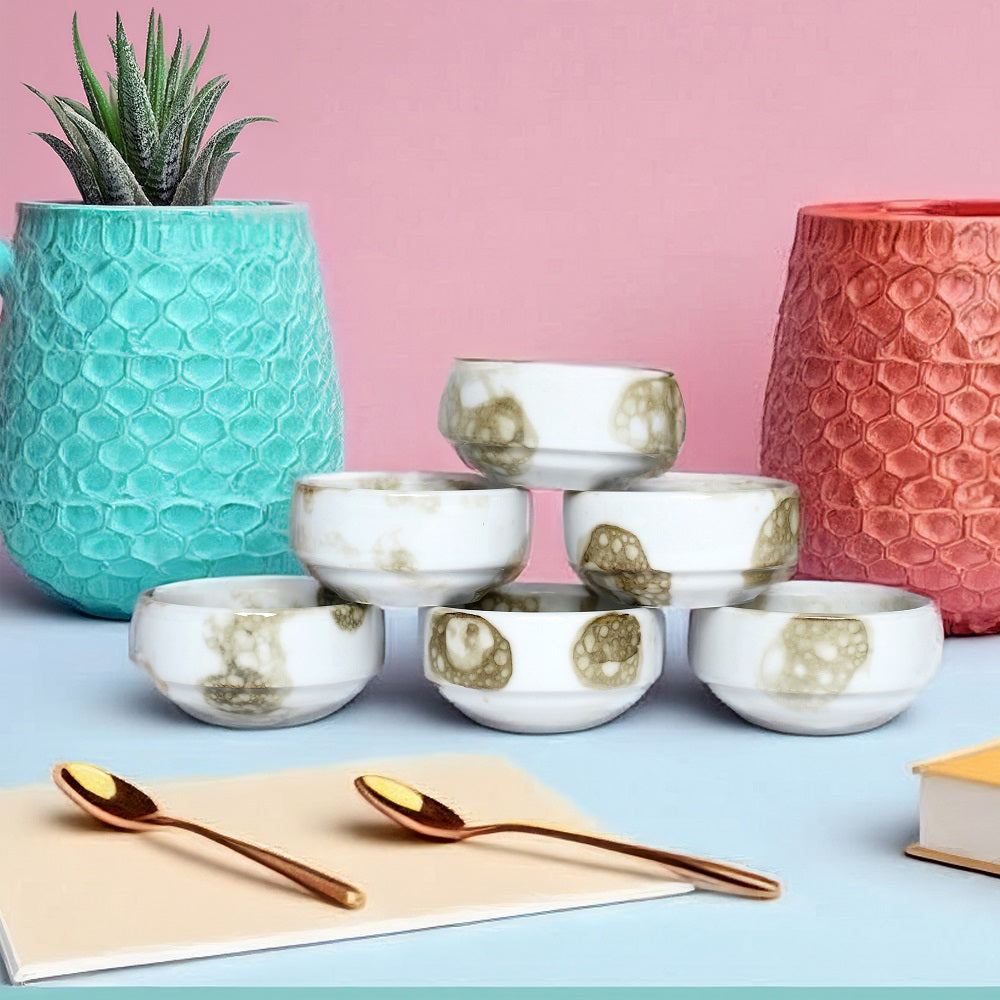 Tablejoy Stackable Dip Bowl Set'6 Olv