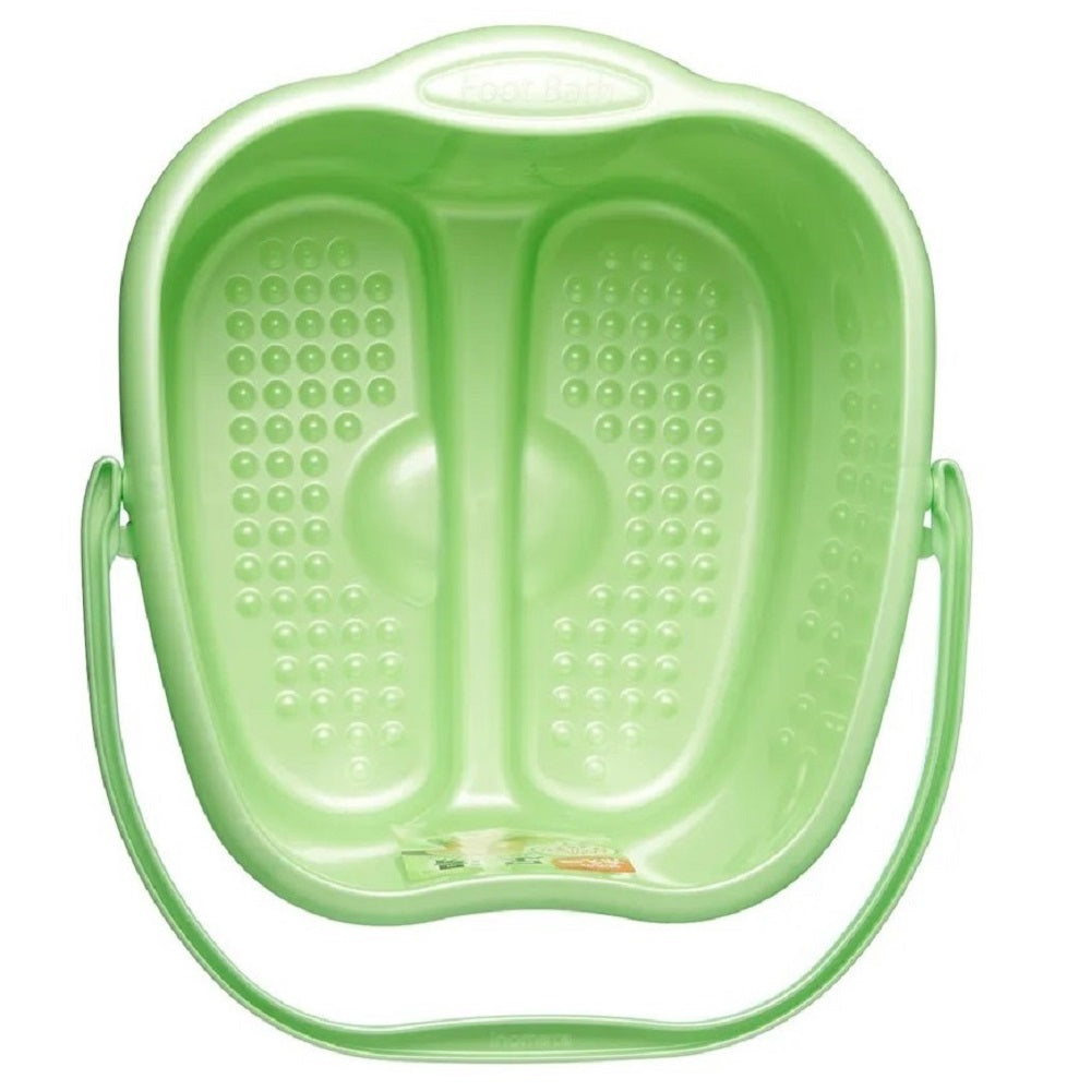 PLASTIC LADIES FOOTBATH BUCKET PEARL GREEN