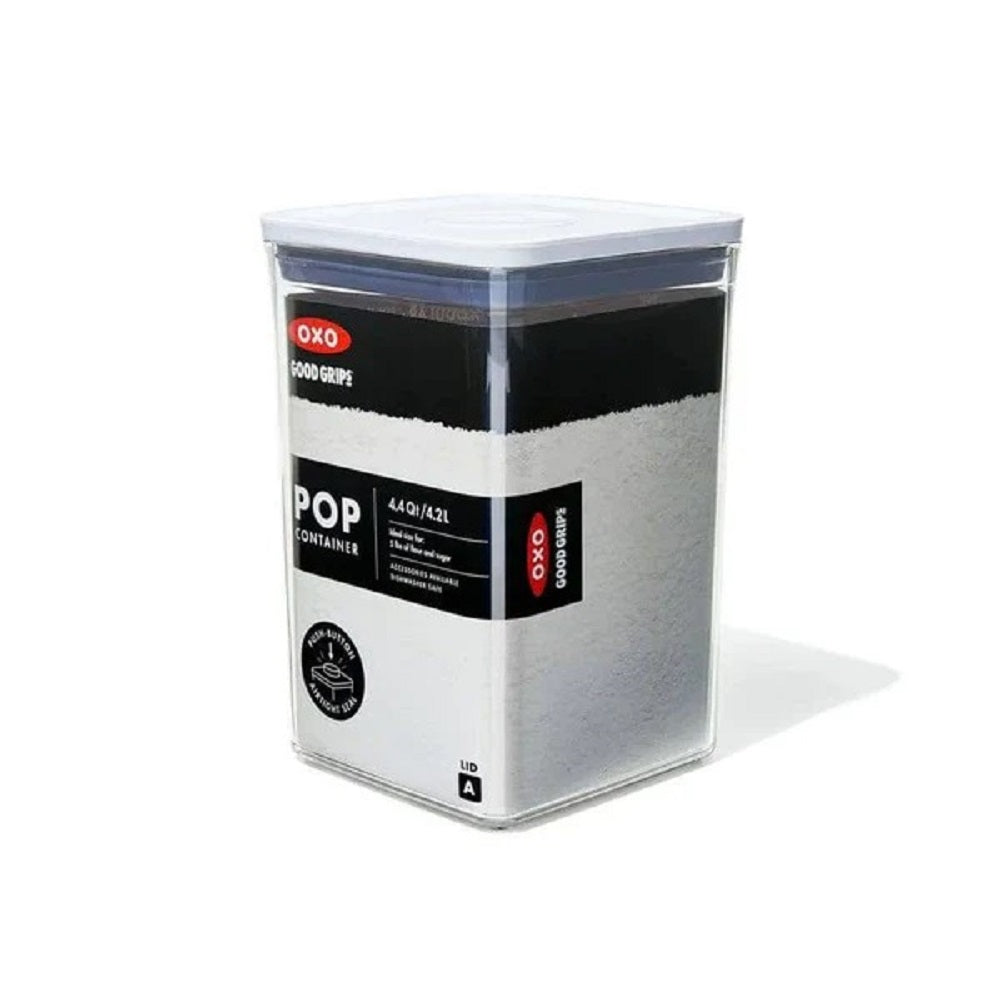 OXO STL POP BIG SQUARE MEDIUM - 4.4 QT / 4.2 L
