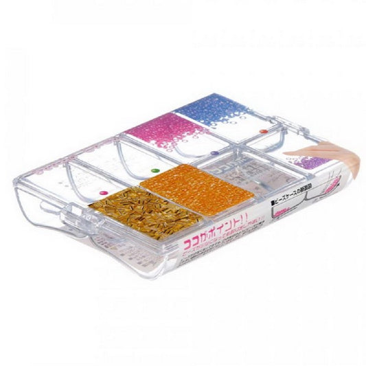 PLASTIC BEADS CASE CLEAR