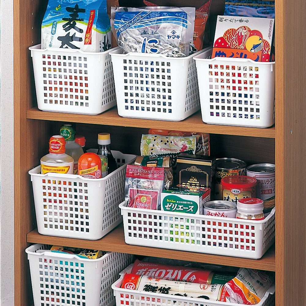 PLASTIC BASKET WINDY 516 (SLIM) - CLEAR