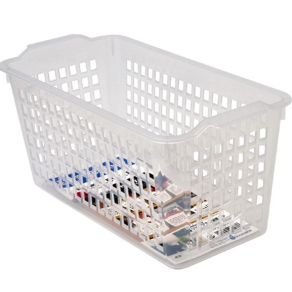 PLASTIC BASKET WINDY 516 (SLIM) - CLEAR