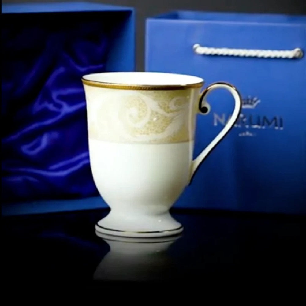 Buy Bone China Nocturne Golden Tea Cup Narumi – tablejoy