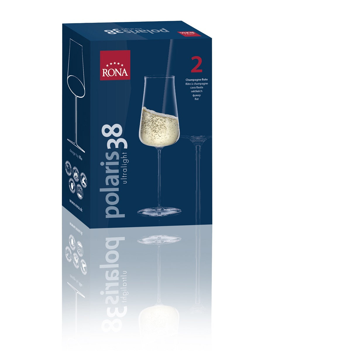 Polaris Ultralight Champagne Glasses