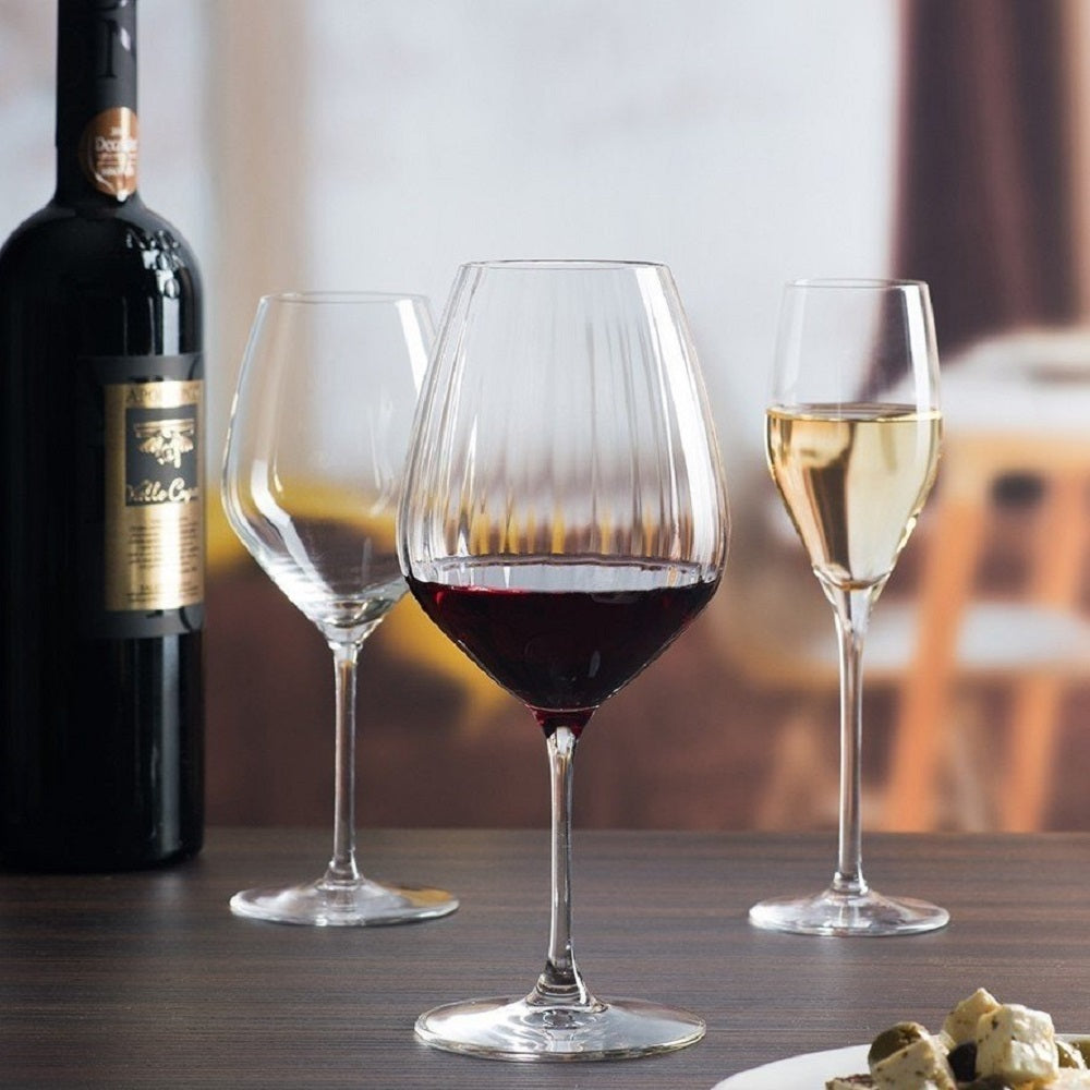Optical Champagne Glasses