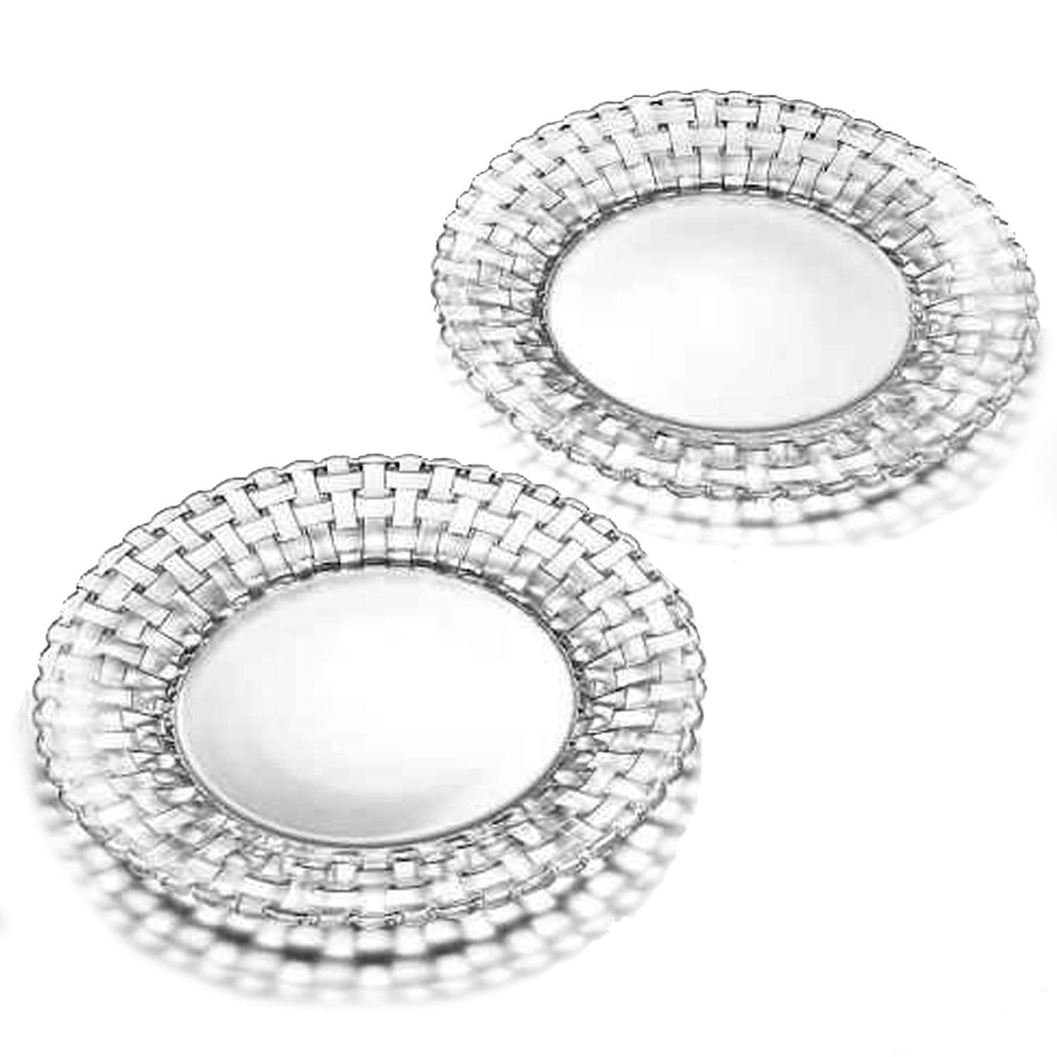Buy Bossanova Crystal Plates 23 cm Online by Nachtmann - tablejoy.in