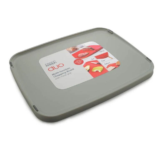Multi-function Chopping Board
with non-slip feet - Grey