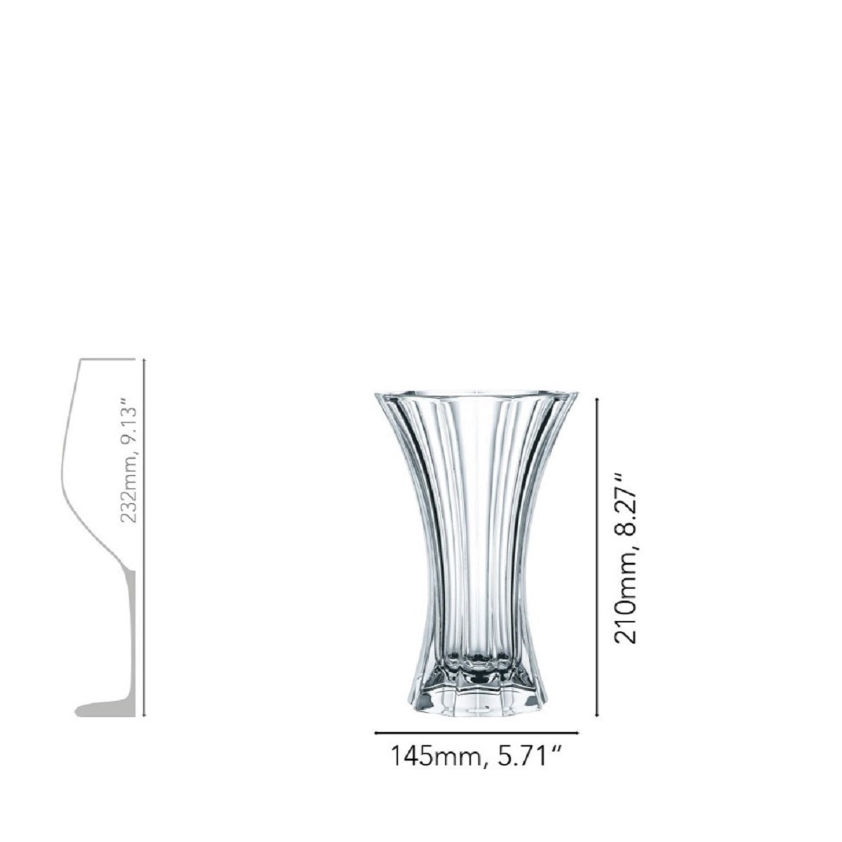 Nachtmann Vase 21 Cm