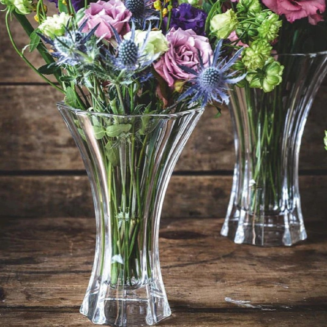 Saphir Crystal Flower Vase 24 cm.