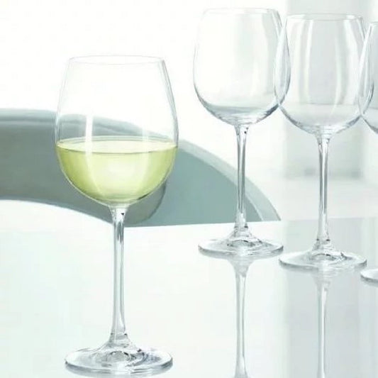 Vivendi Crystal White Wine 474 ml Set of 4