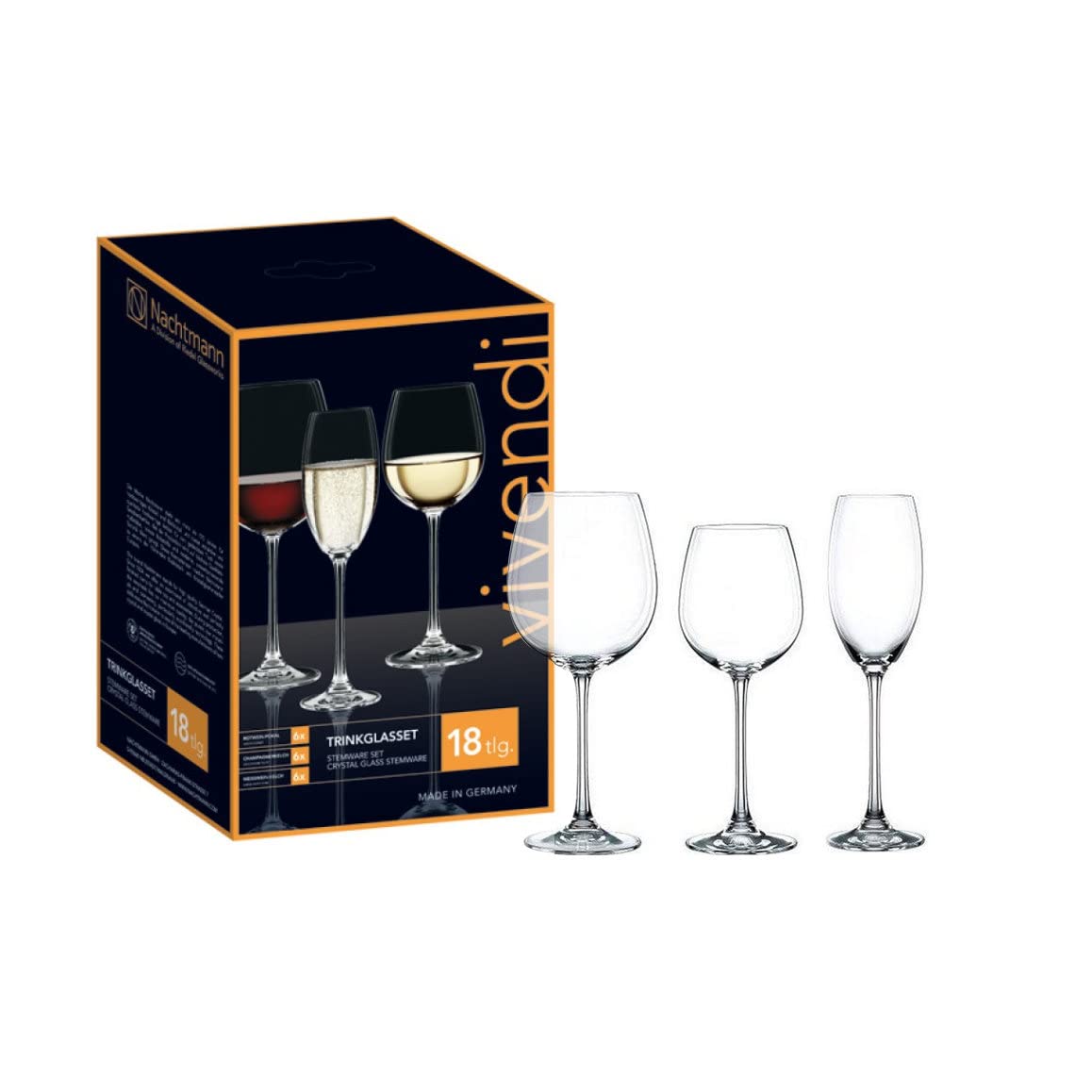Vivendi Crystal Gift Set 18