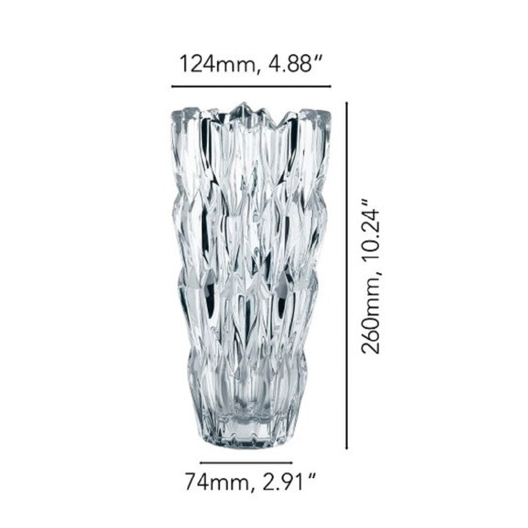 Quartz Crystal Flower Vase 26 cm