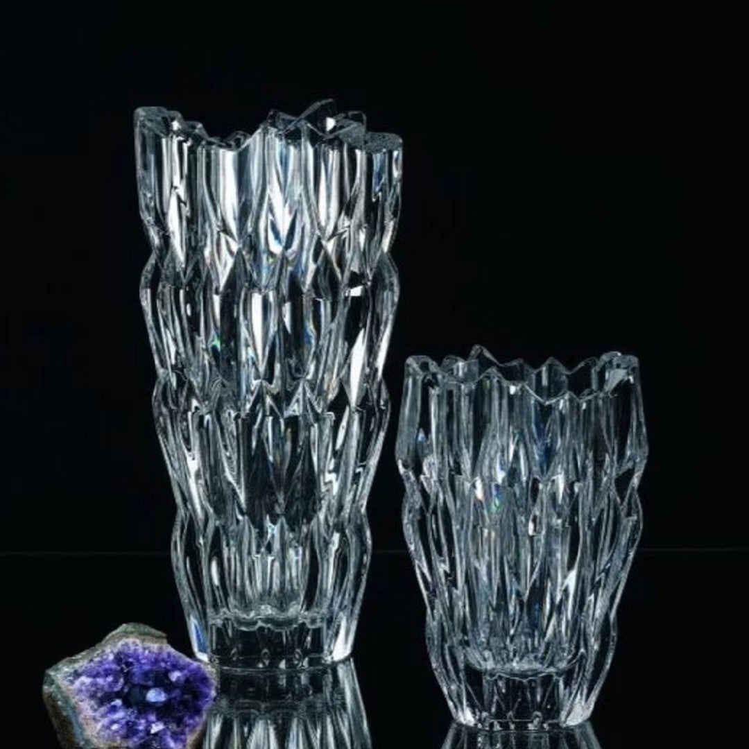 Quartz Crystal Flower Vase 26 cm