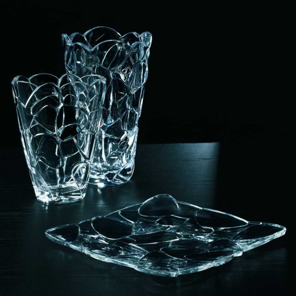 Petals Crystal Plate 28 cm