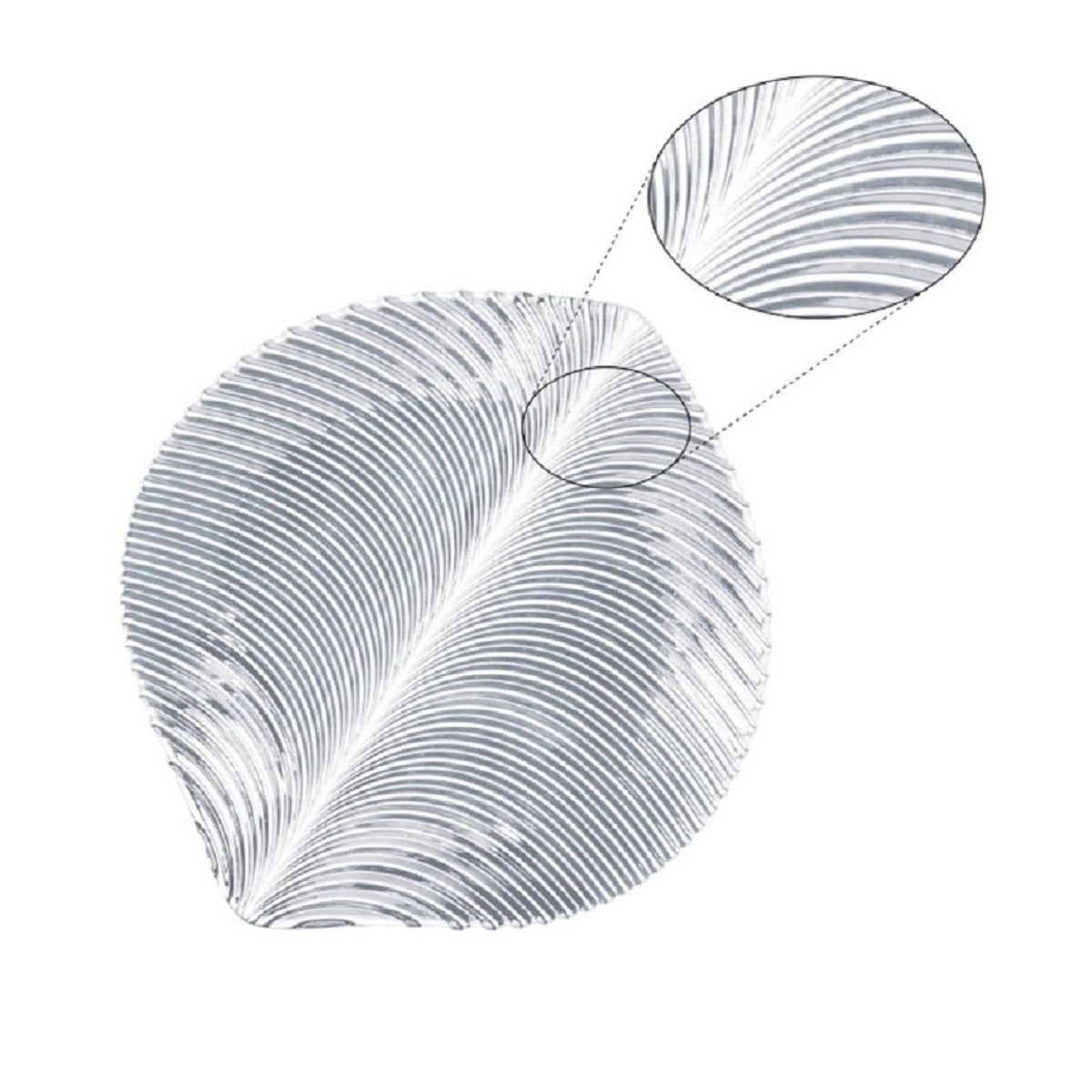 Nachtmann Mambo Coaster Plate, 15cm, Set of 6