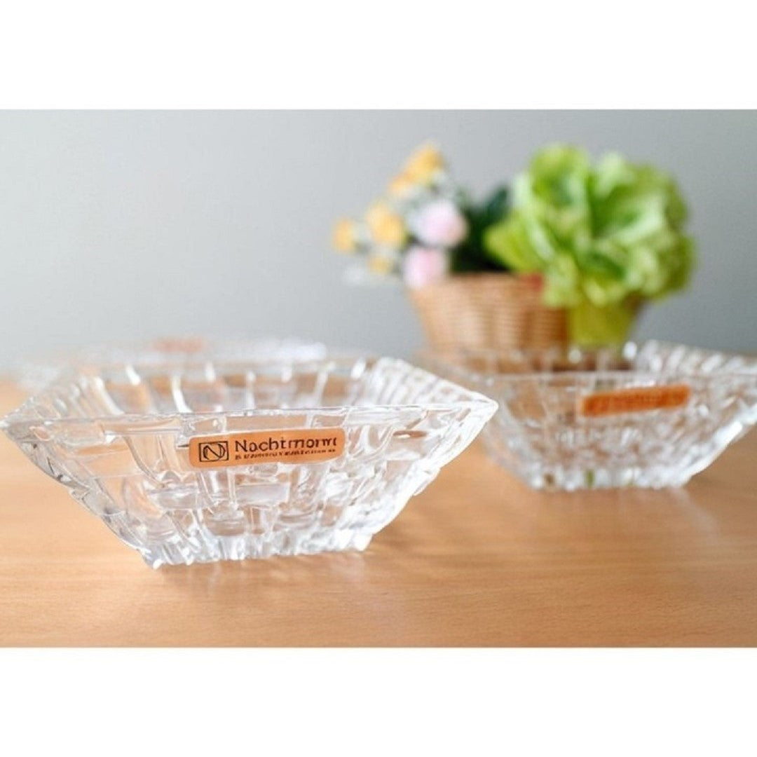 Buy Bossanova Square Plate & 4 Bowls Set Online by Nachtmann - tablejoy.in