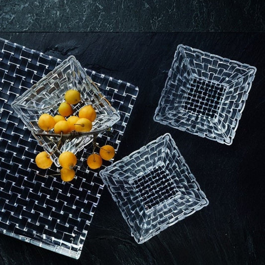 Buy Bossanova Square Plate & 4 Bowls Set Online by Nachtmann - tablejoy.in