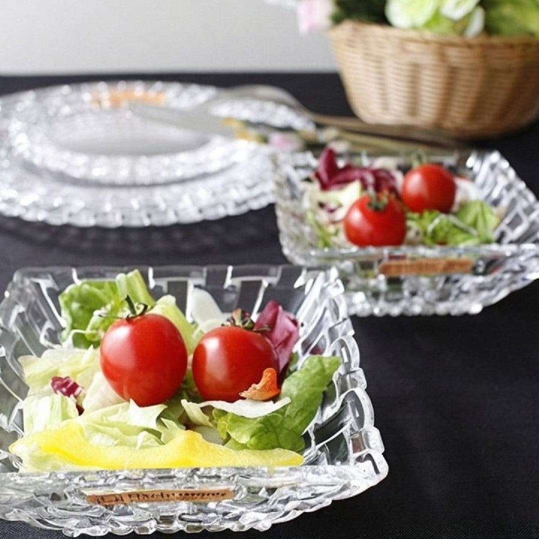 Buy Bossanova Square Plate & 4 Bowls Set Online by Nachtmann - tablejoy.in