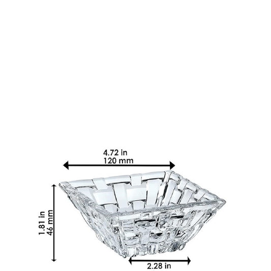 Nachtmann Bossa Nova Rectangle Small Plate Set, Set of 3