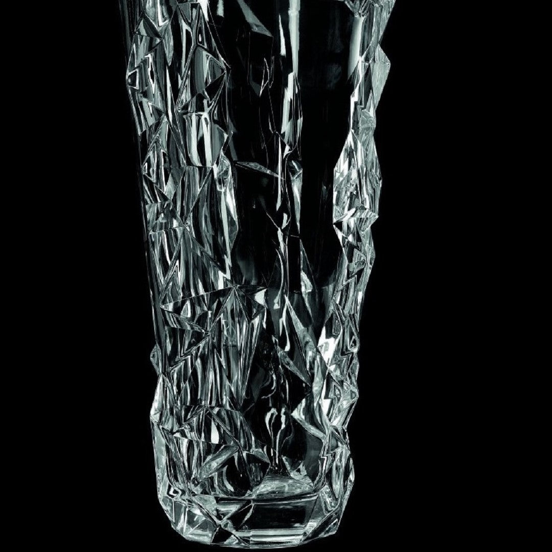 Sculpture Crystal Flower Vase 33 cm