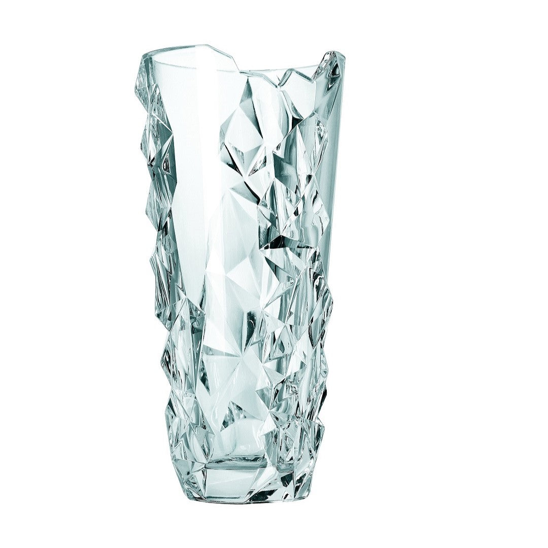 Sculpture Crystal Flower Vase 33 cm