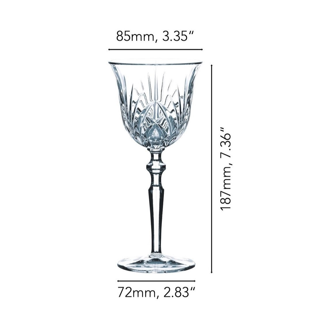 Nachtmann PALAIS LARGE WHITE WINE STW SET'6