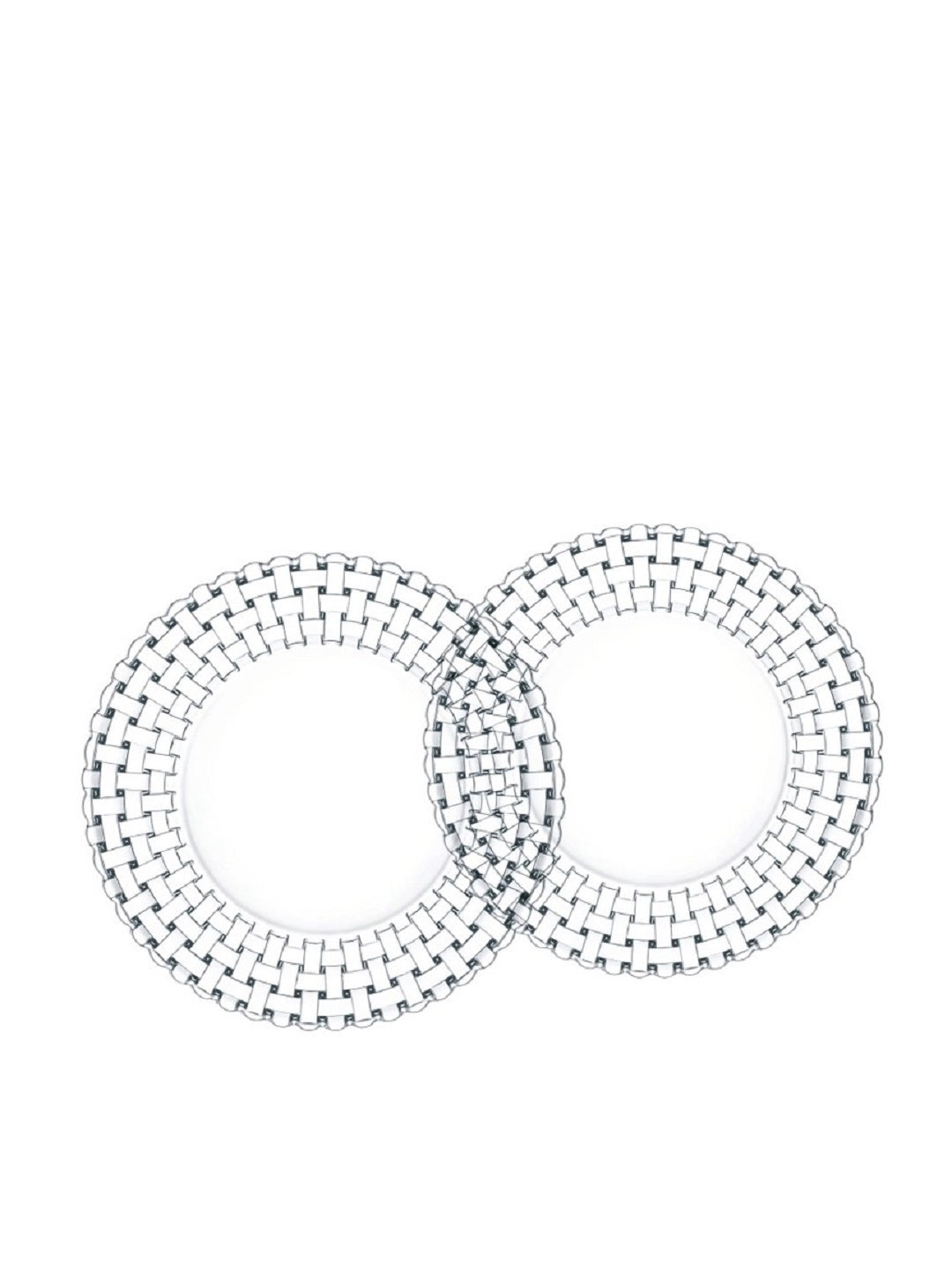 Nachtmann Plate Center Plain 32 cm Set'2