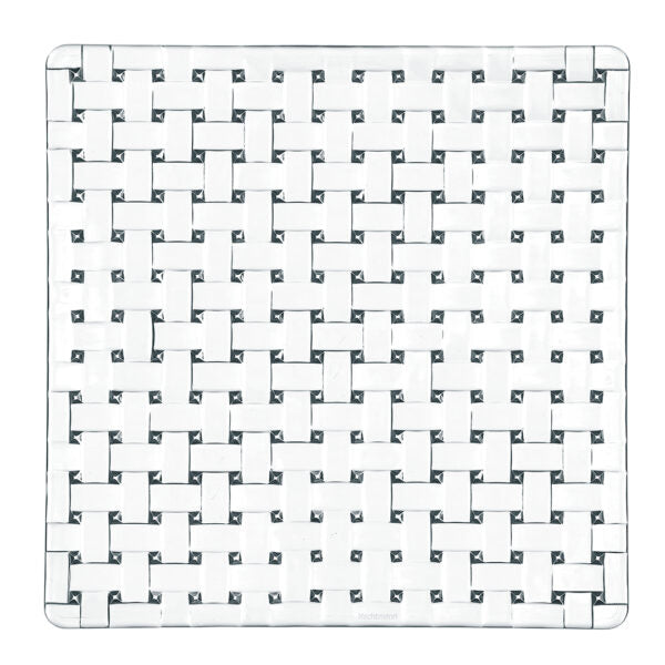 Buy Bossanova Crystal Square Plate 21 cm Online by Nachtmann - tablejoy.in