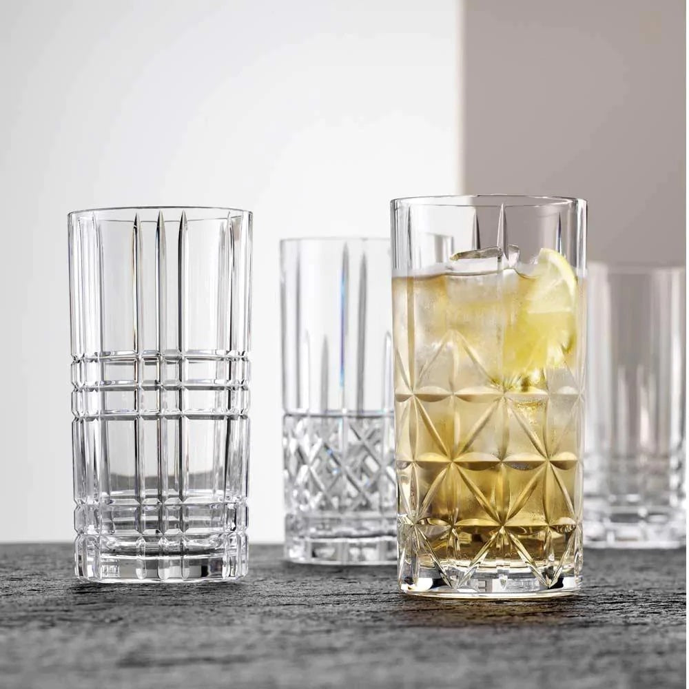 Buy Highland Long Drink Tumblers set of 4 Online by Nachtmann - tablejoy.in