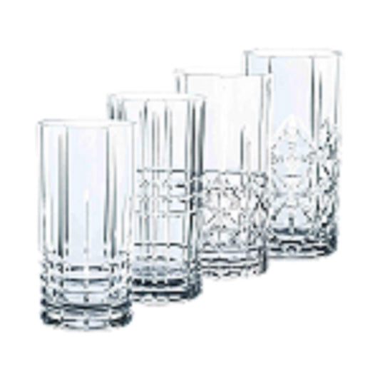 Buy Highland Long Drink Tumblers set of 4 Online by Nachtmann - tablejoy.in