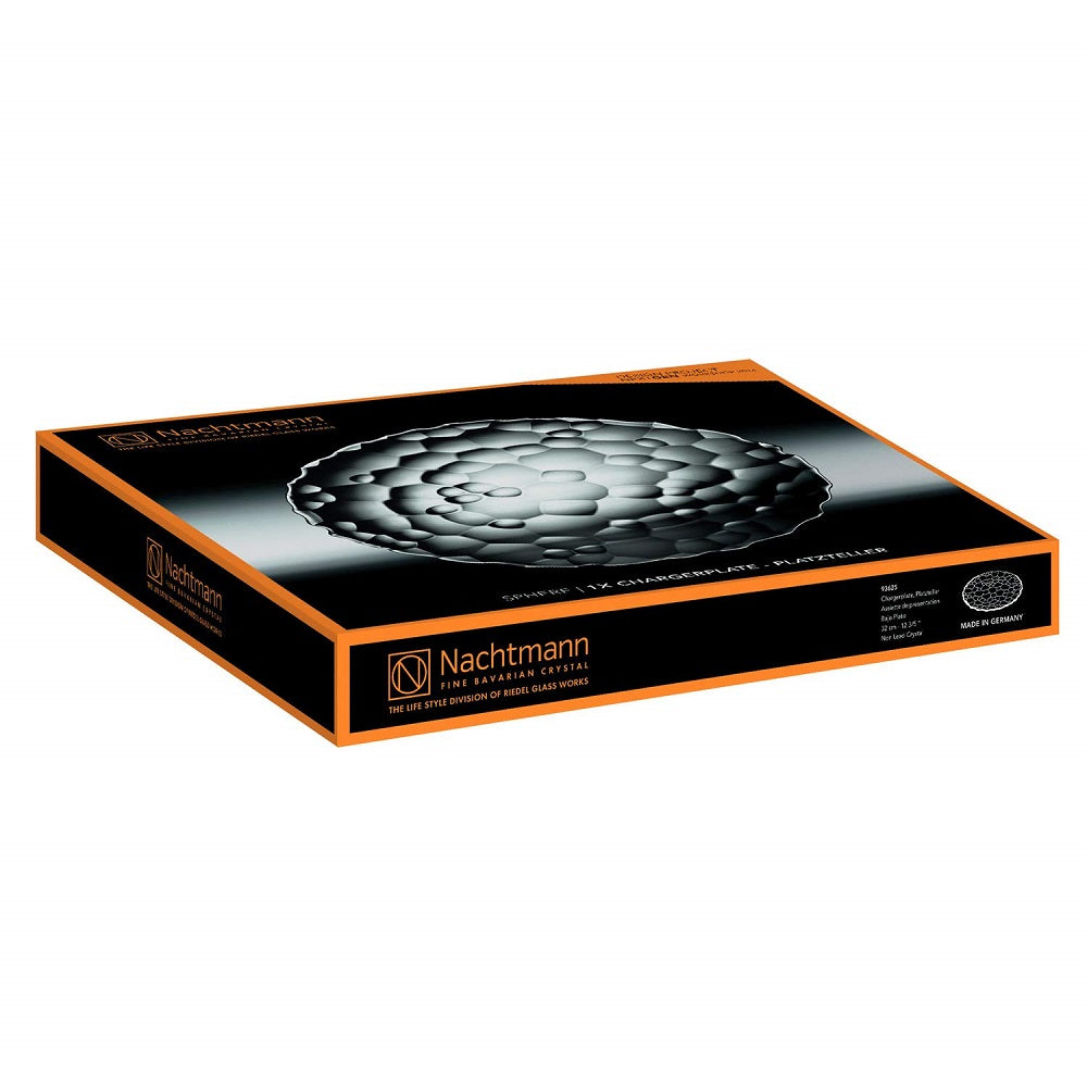 Sphere Crystal Charger Plate 32 cm (Set of 2)