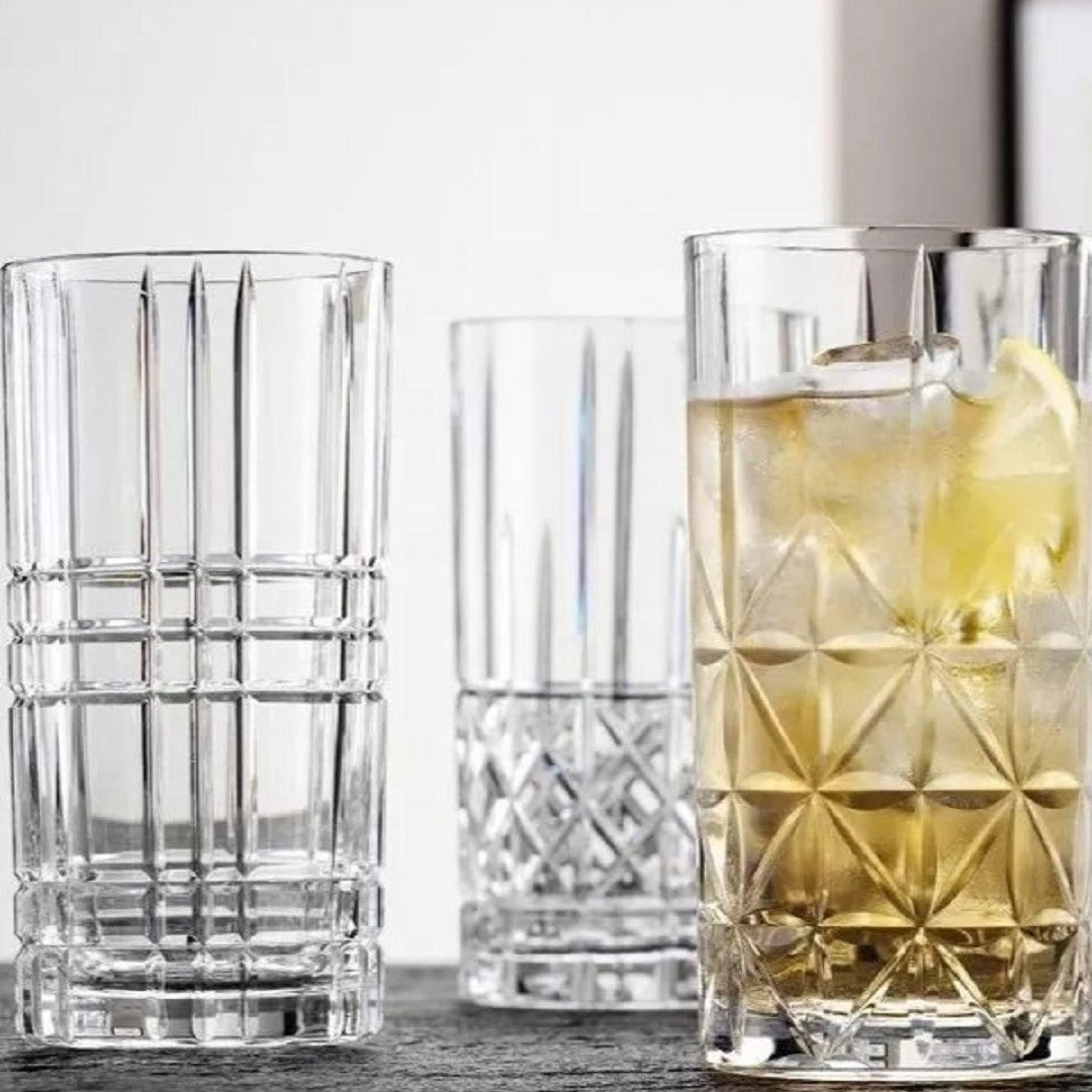 Buy Highland Cross Long Drink Tumblers Online by Nachtmann - tablejoy.in