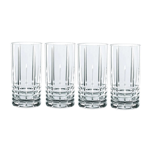 Buy Highland Straight Long Drink Tumblers of Set 4 Online by Nachtmann - tablejoy.in