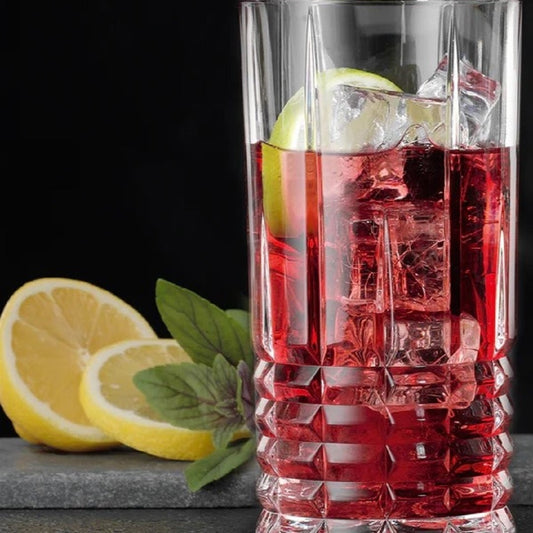 Buy Highland Straight Long Drink Tumblers of Set 4 Online by Nachtmann - tablejoy.in