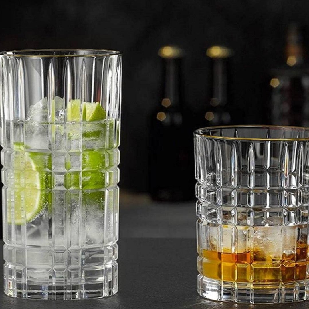 Nachtmann HIGHLAND SQUARE LONGDRINK GR SET'4