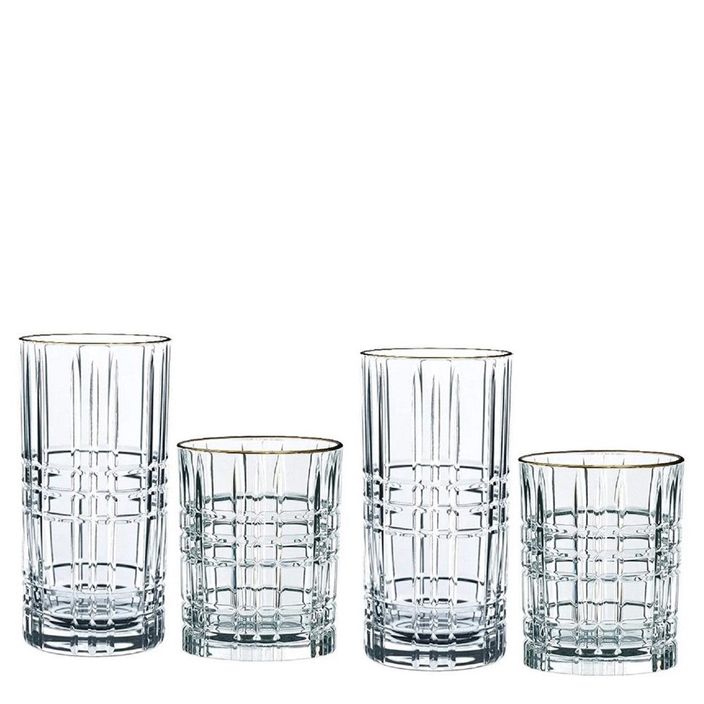 Nachtmann HIGHLAND SQUARE LONGDRINK GR SET'4