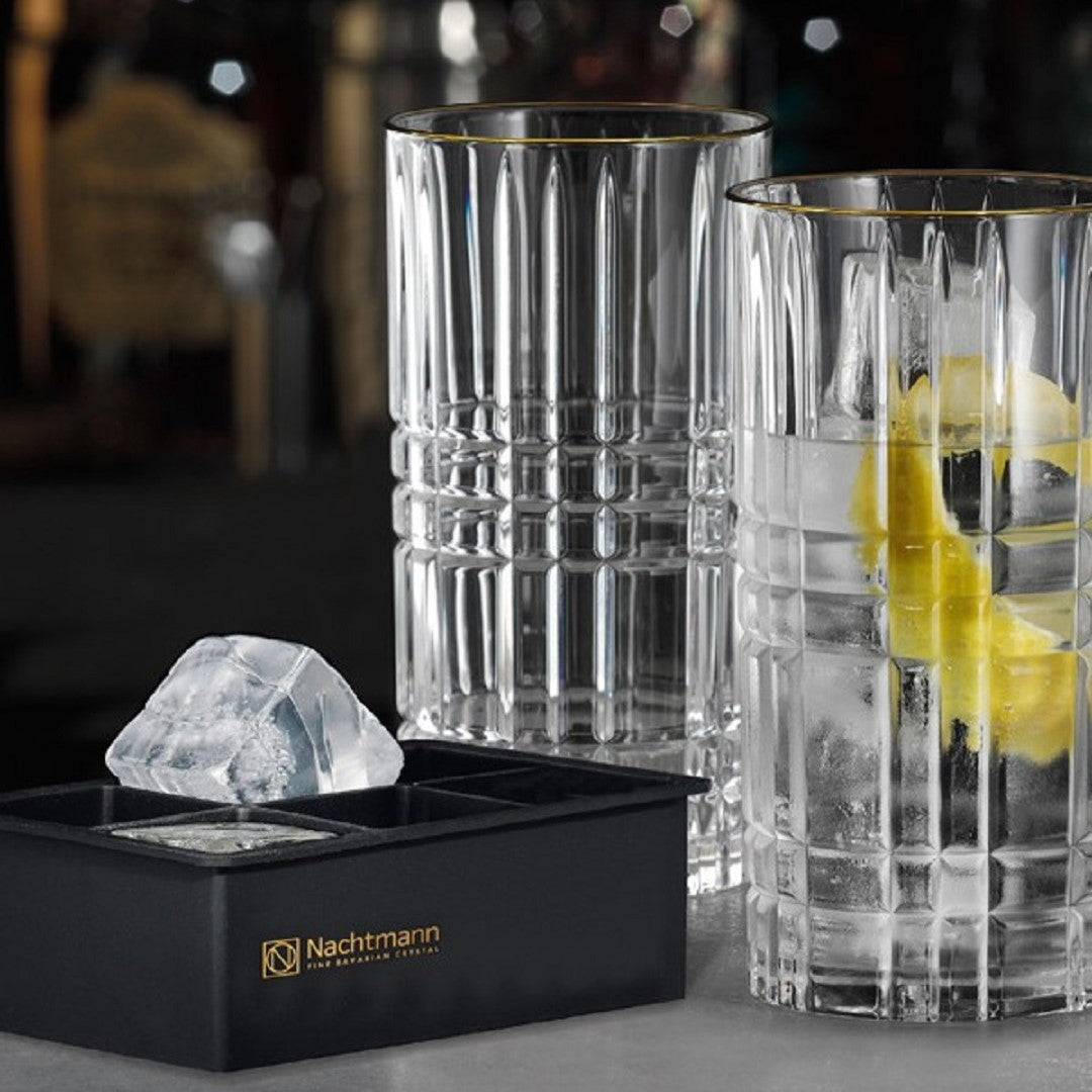 Nachtmann HIGHLAND SQUARE LONGDRINK GR SET'4
