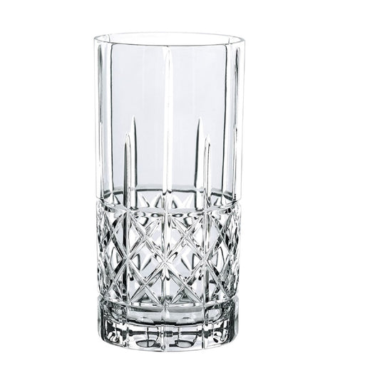 Buy Highland Diamond Long Drink Tumblers Set of 4 by Nachtmann - tablejoy.in