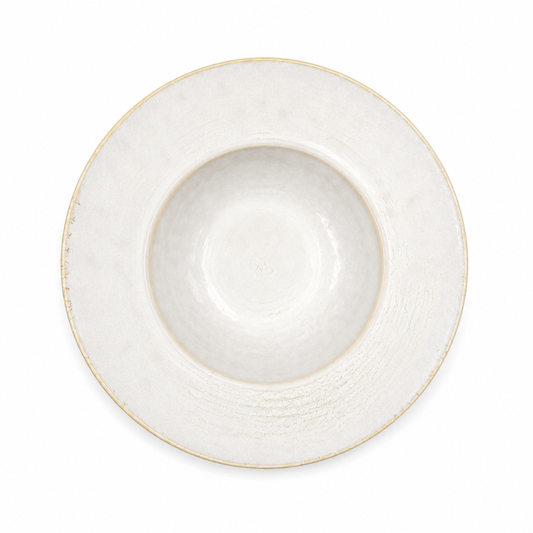 Mesa M197 BLUE EYE GOLD COUPE PASTA BOWL 27 cm