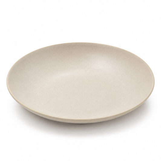 Mesa M219 TAUPE COUPE PASTA BOWL 22 cm