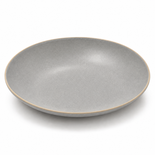 Mesa M241 GREY COUPE PASTA BOWL 22 cm