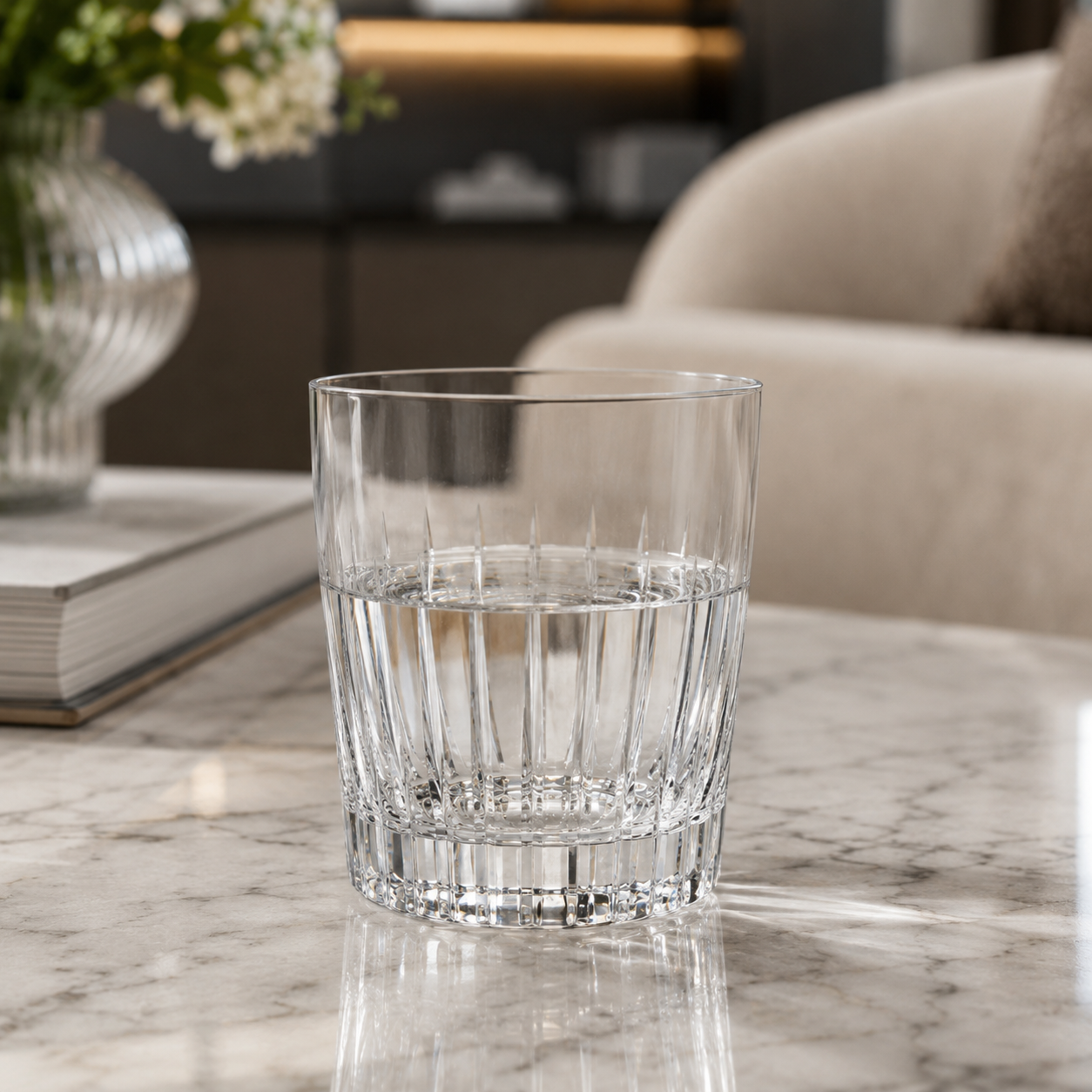 HANDCUT KILLI WHISKY TUMBLER SET OF 4
