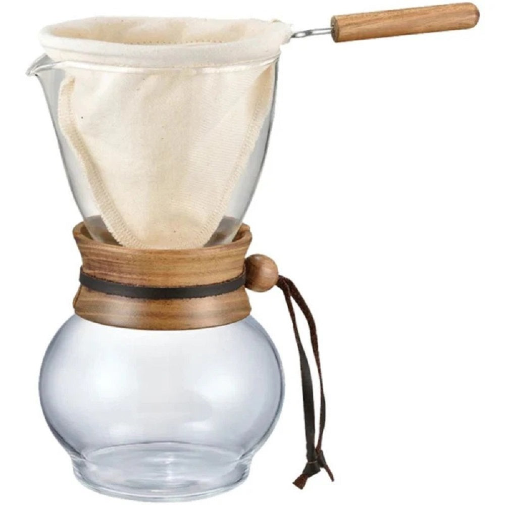 Coffee - Hot Brew Nel Drip 
Cotton Flannel 
3-4 cups