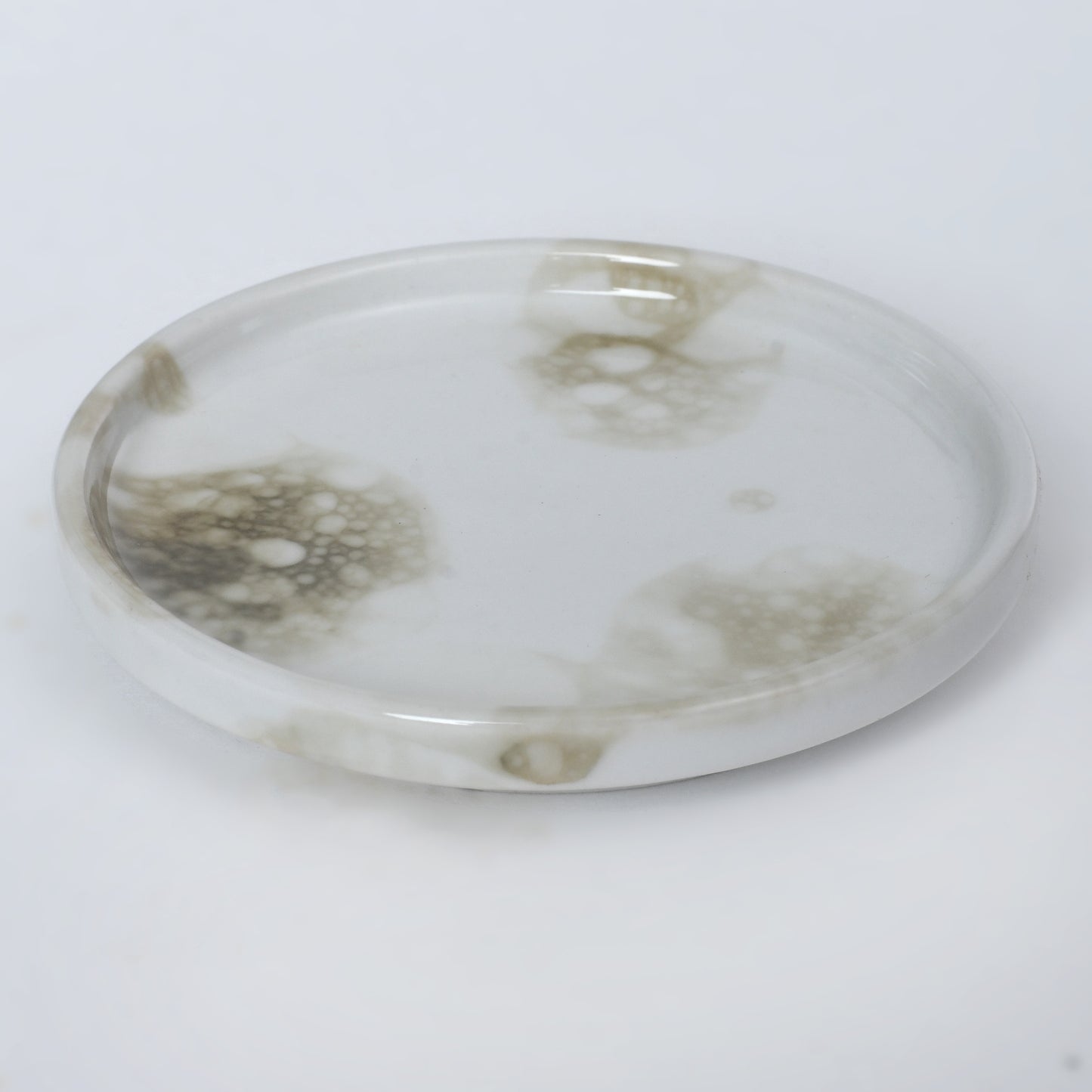 Tablejoy Edged Cannapes Plate Set'6 Olv