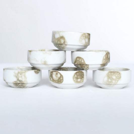 Tablejoy Stackable Dip Bowl Set'6 Olv