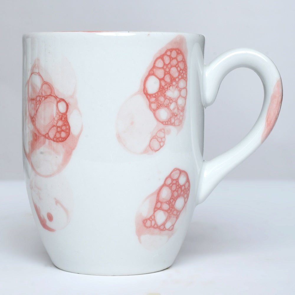 Tablejoy Milk/Coffee Mug Set'4 Red