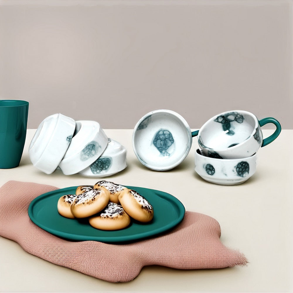 Tablejoy Stackable Dip Bowl Set'6 Blk