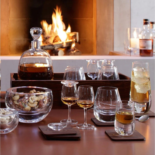 LSA Whisky
Islay Mixer Glass & Walnut Coaster