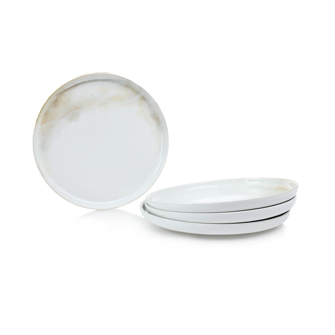 Urban Plate 28 Cm Set of 4 - Nogal Off White