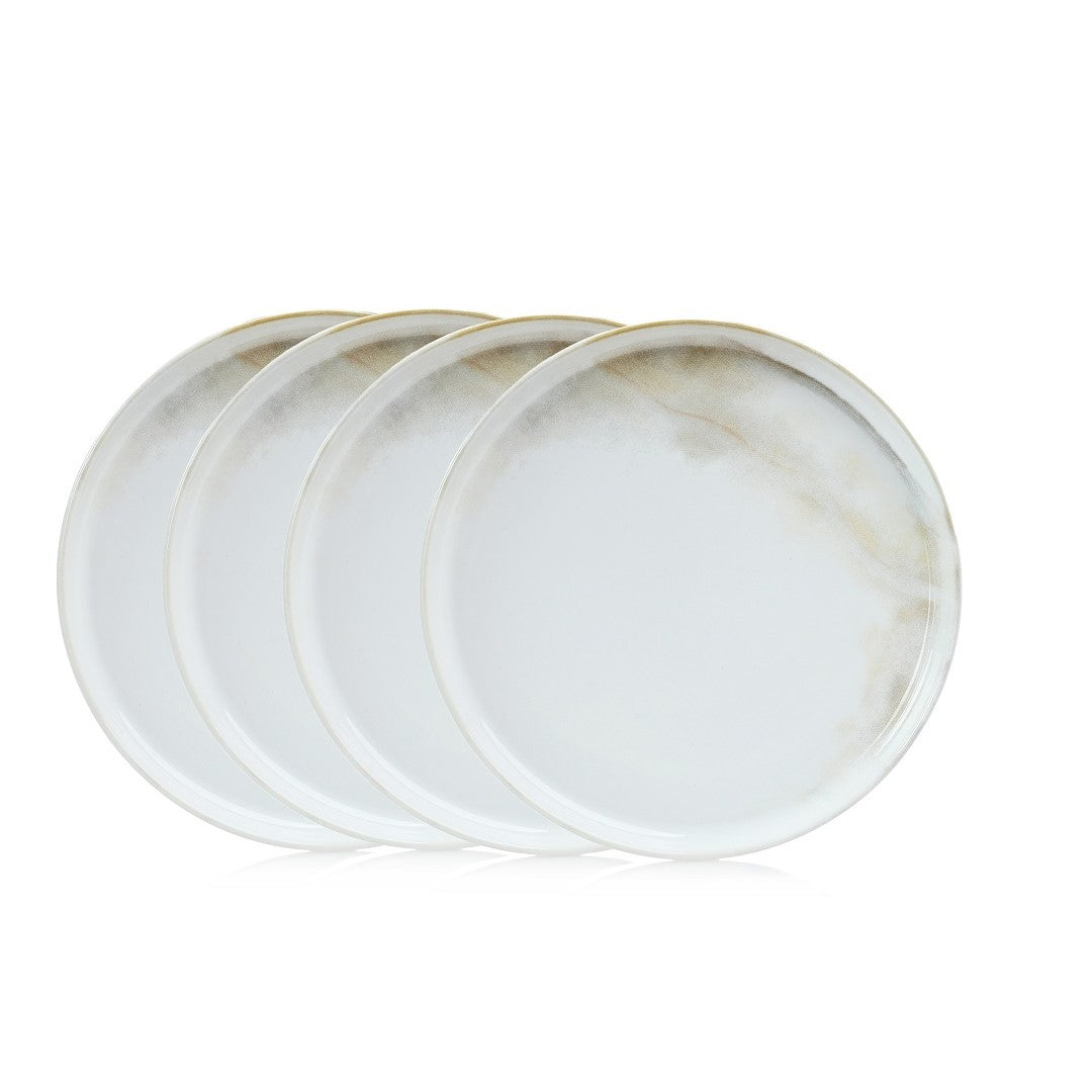 Urban Plate 28 Cm Set of 4 - Nogal Off White